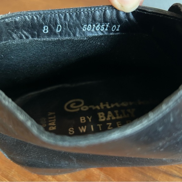 BALLY Black Leather Rally Boot-Shoe - Picture 9 of 12